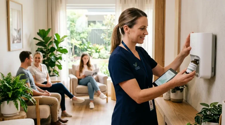 aromatización profesional segura en interiores